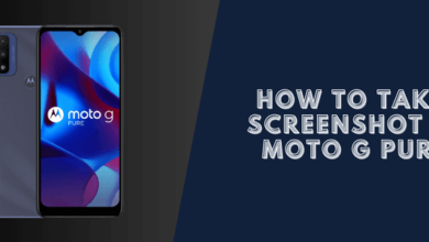 How to Take a Screenshot on Moto G Pure