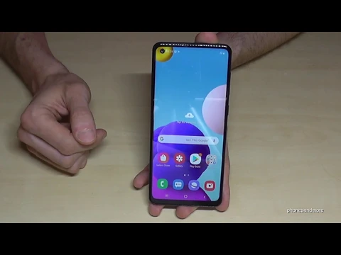 Samsung Galaxy A21/A21s: How to take a screenshot/capture?