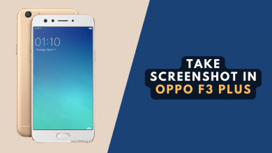 How to Take Screenshot in Oppo F3 Plus