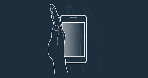 take a screenshot using a Palm Swipe method