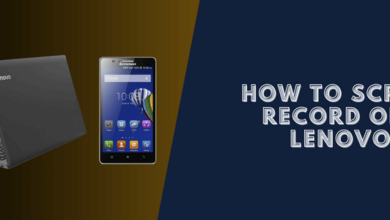 How to Screen Record on Lenovo