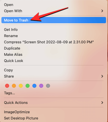 How to Manually Delete Screenshots on Macbook